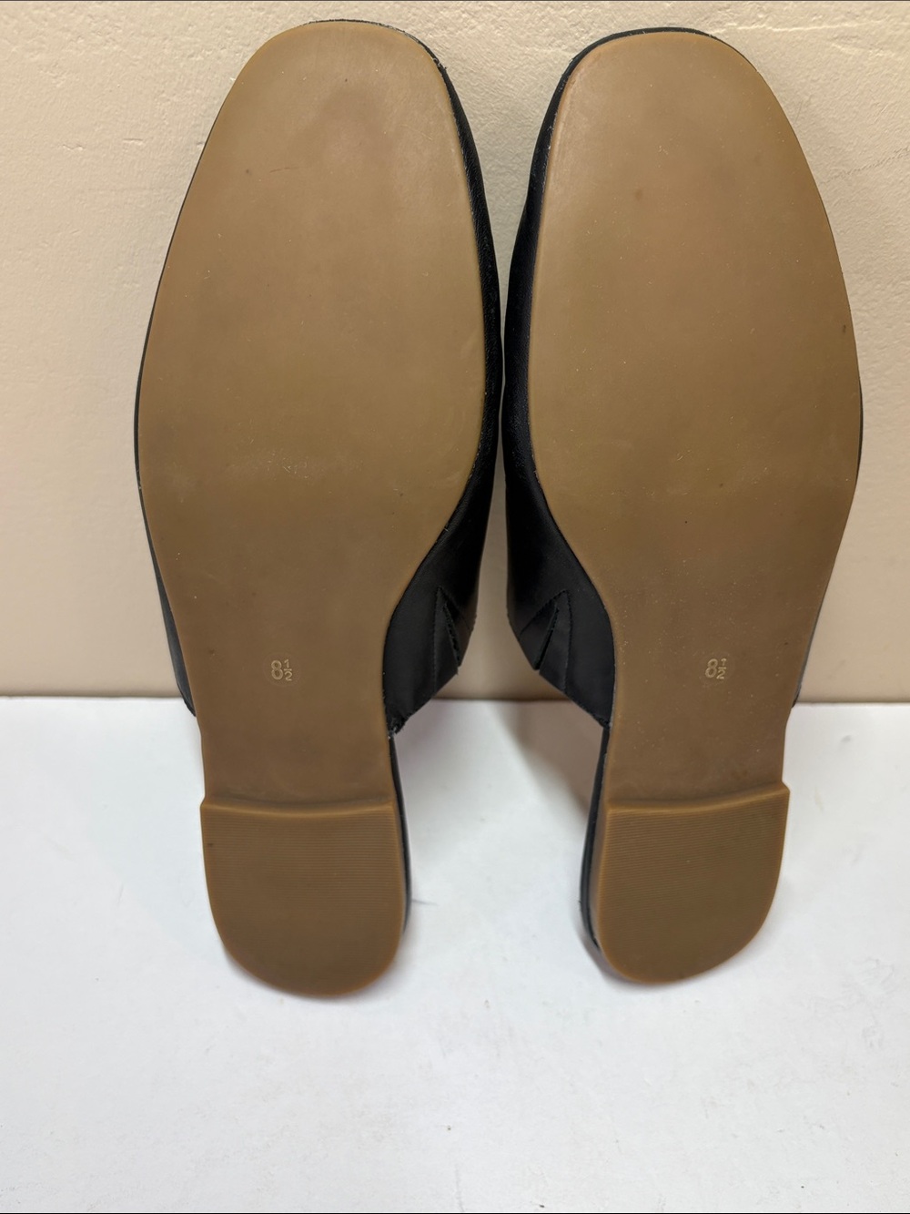 Madewell Black Leather “the Cory” Mules, 8.5 - Picture 7 of 10